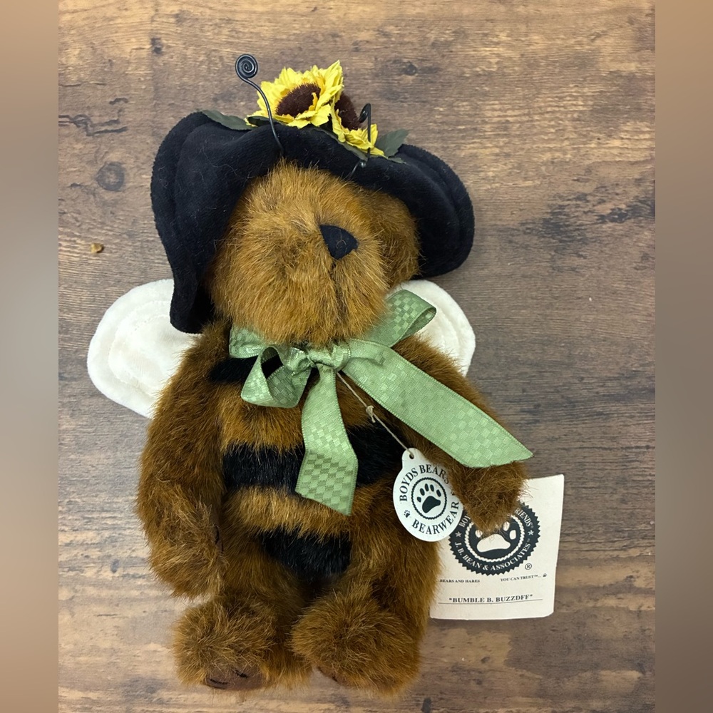 Boyds Bears Bumblebee Plush Bear